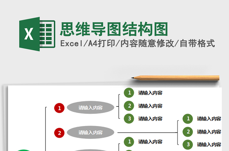 2025年思维导图结构图