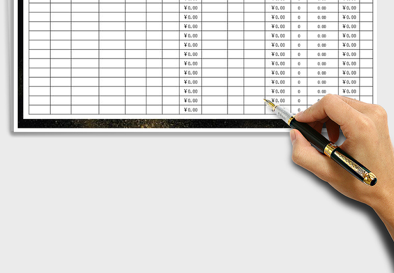 2025年进出货现金流量表免费下载