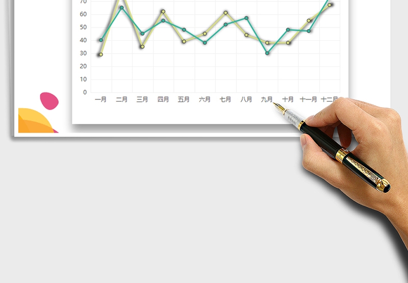 销量趋势折线图（可视化）