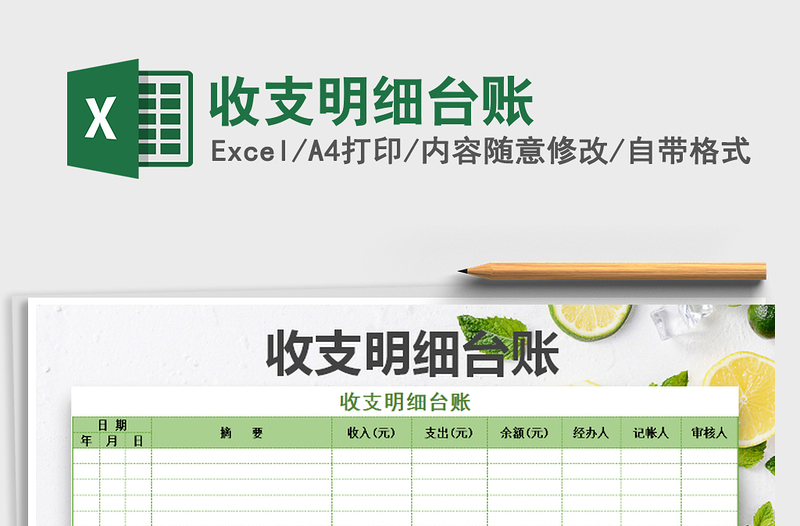 2025年收支明细台账