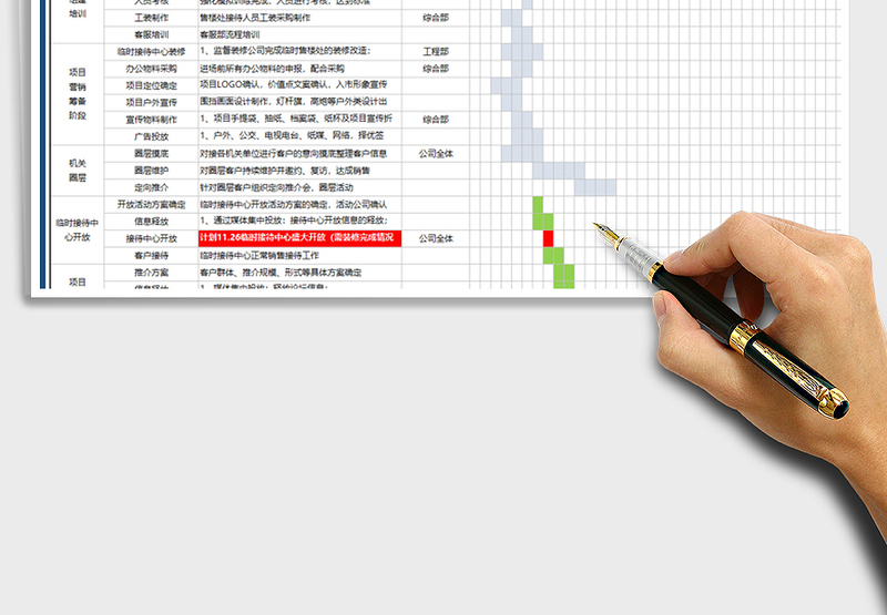 2025年工程营销策划工作计划表