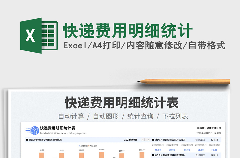 2025快递费用明细统计