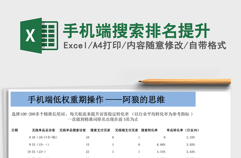 手机端搜索排名提升