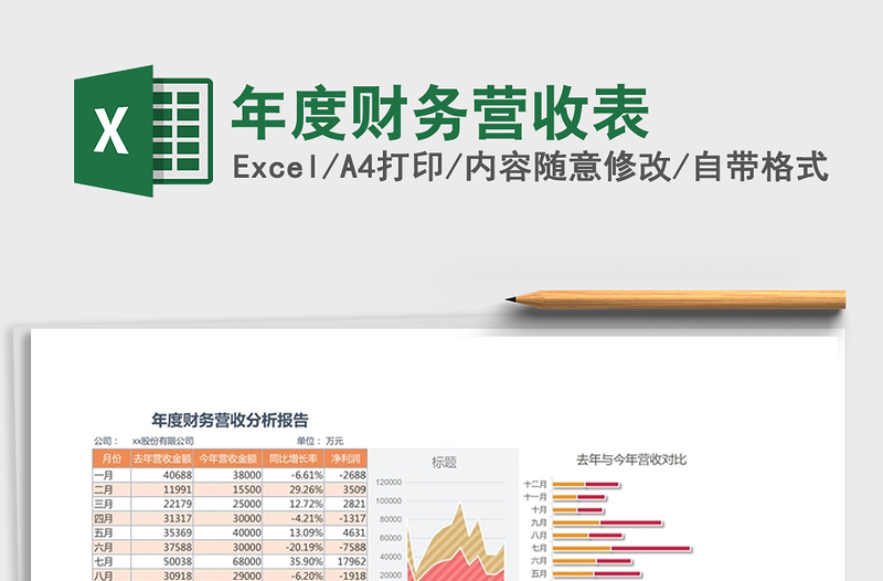 2025年年度财务营收表