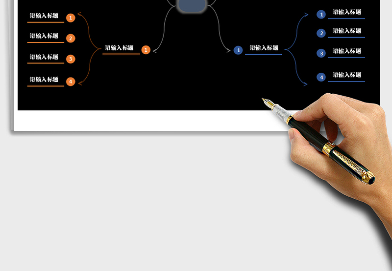 2025年思维导图组织关系结构图