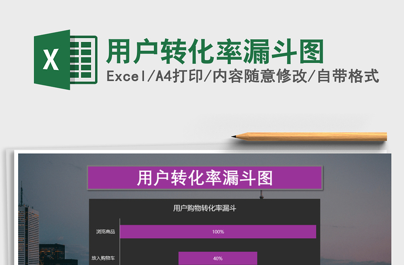 2025年用户转化率漏斗图