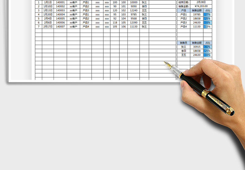 2025销售管理表-快速查询免费下载