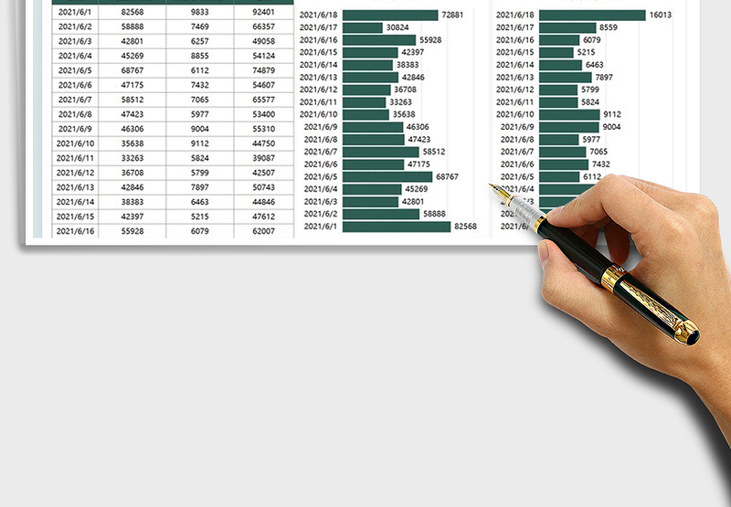 2025年中大促销售额统计表免费下载