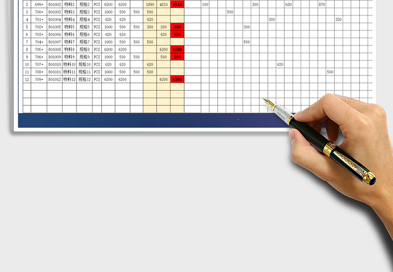 2025年采购入库报表