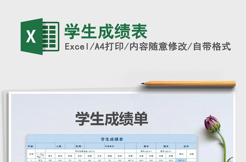 2025年学生成绩表