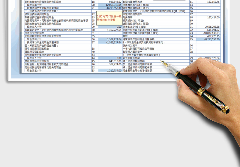 2024年财务报表-现金流量表（自动）