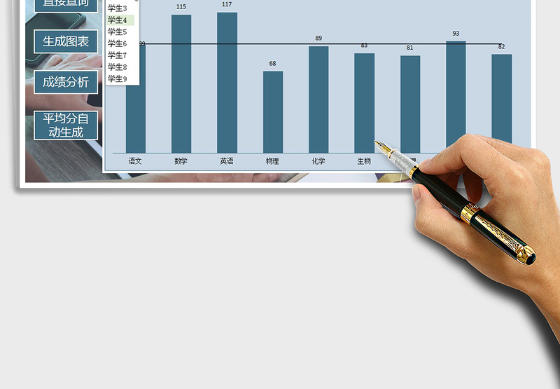 2025年学生成绩单