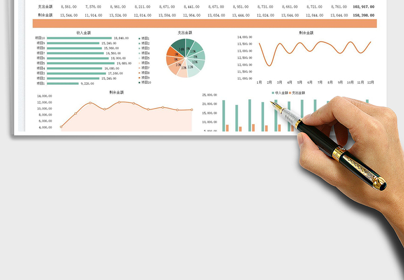 2025全年收支记账管理系统
