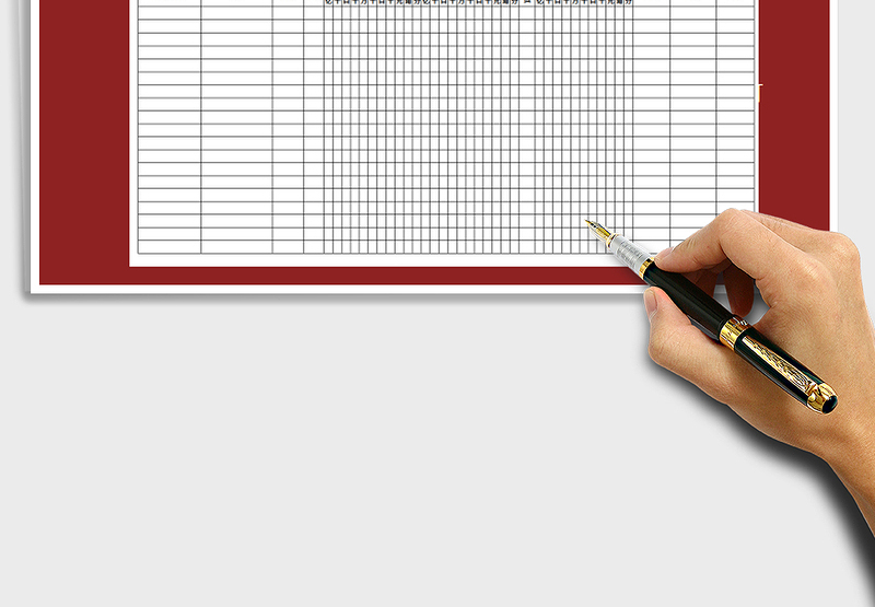 2025年财务报表现金日记账免费下载