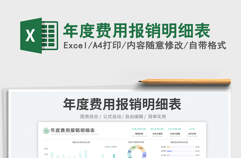 2025年度费用报销明细表