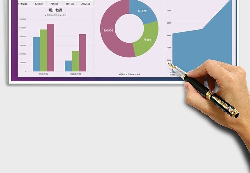 2025年运营数据分析图表模板