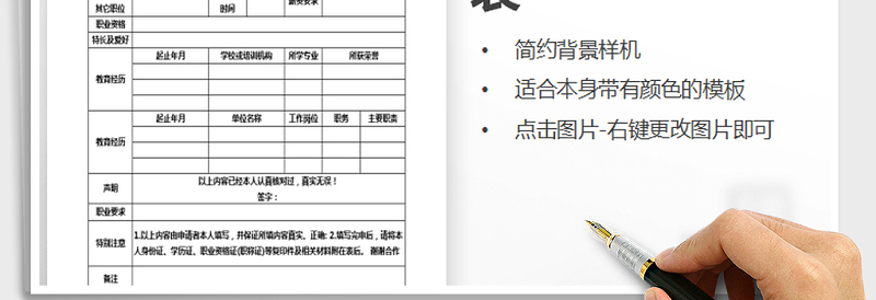 2025年员工入职申请表