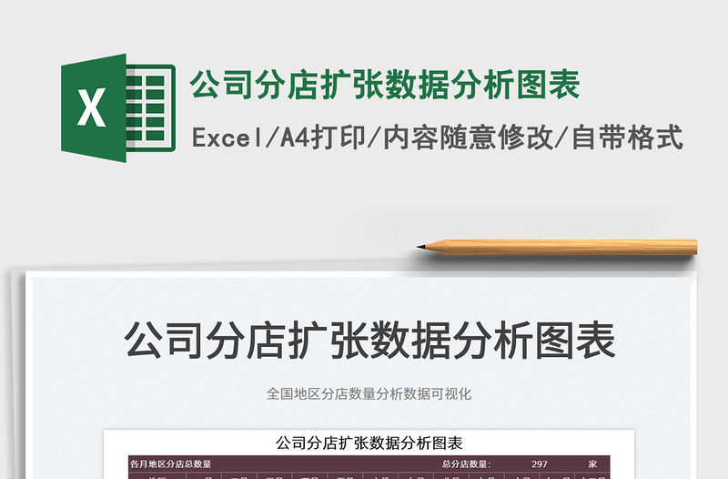 2025公司分店扩张数据分析图表免费下载