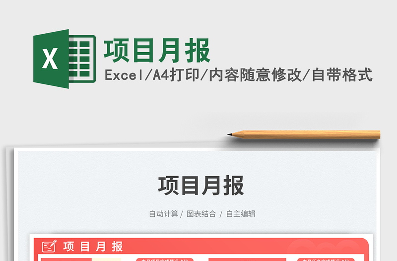 2025项目月报免费下载