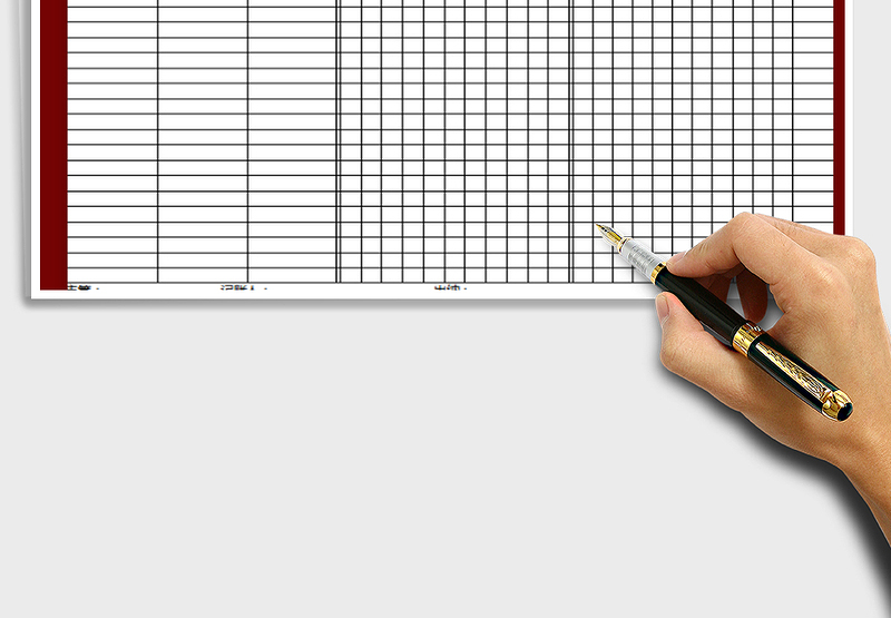 2025年现金日记账通用表