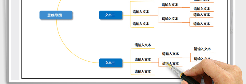 2025年思维导图-组织结构图免费下载
