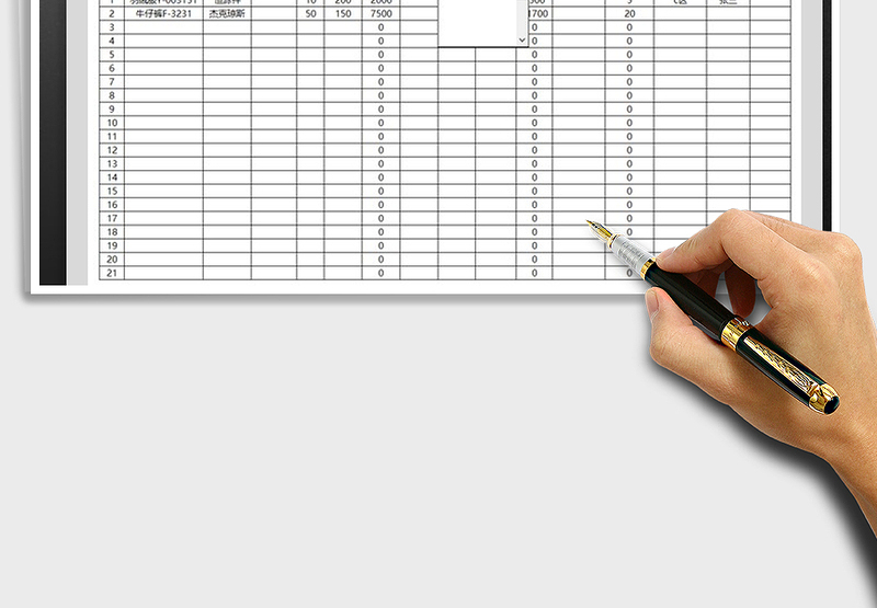 2025年出入库明细表盘点表