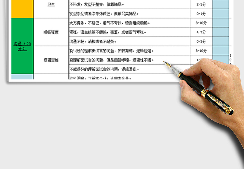 2025年初级工结构化面试表