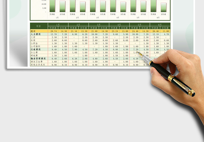 2025上半年预算执行情况分析免费下载