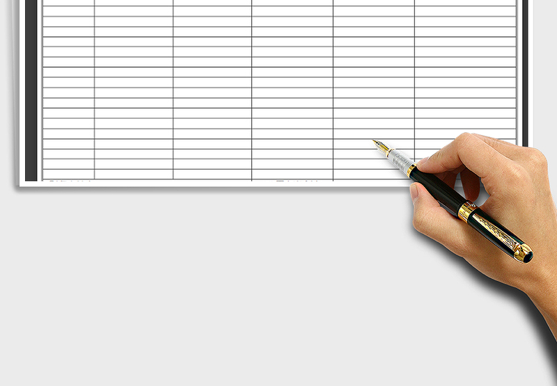 2025年现金日记账-费用支出表