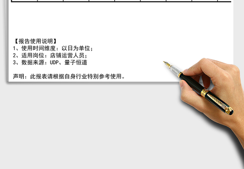 运营人员数据报表