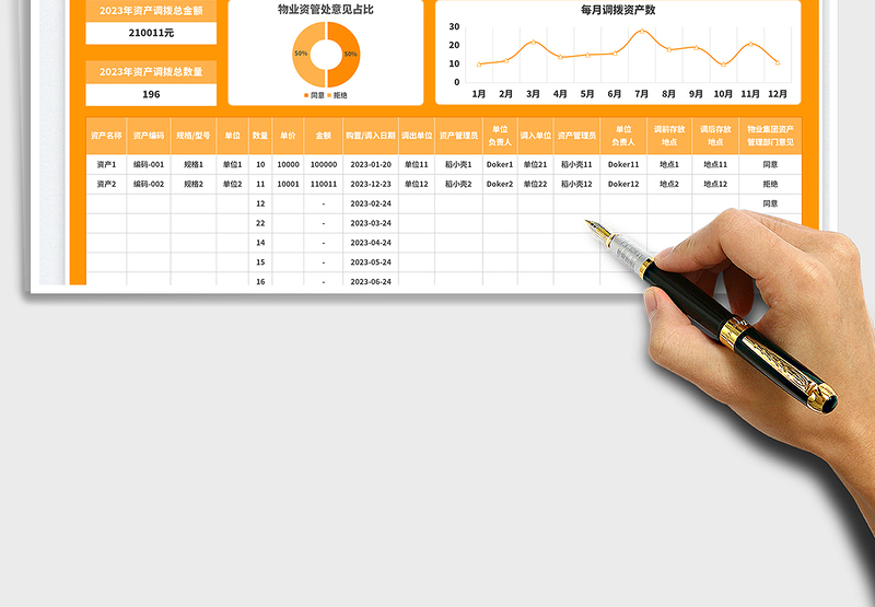 2025资产调拨单免费下载