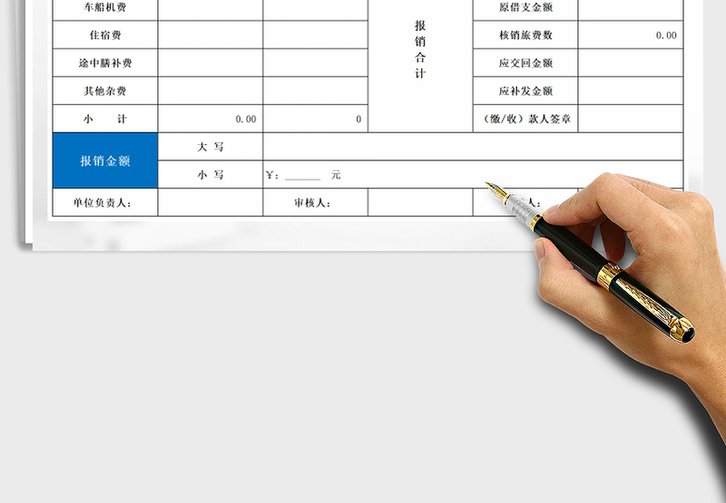 2025年差旅费报销单