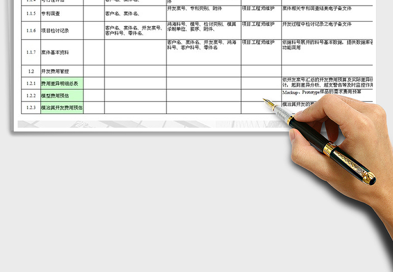 2025MPE产品开发数据库规划免费下载