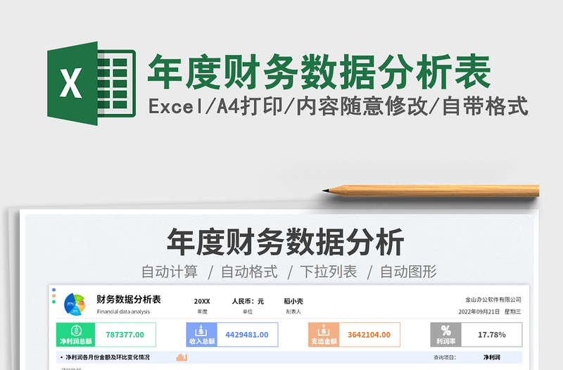 2025年度财务数据分析表