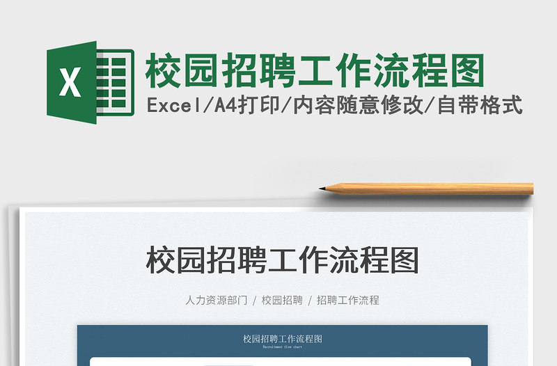 2025校园招聘工作流程图免费下载