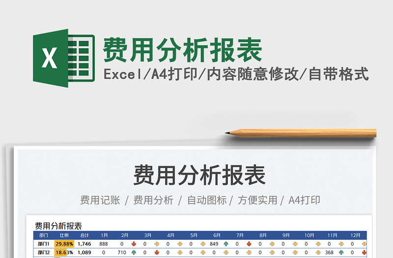 2025费用分析报表