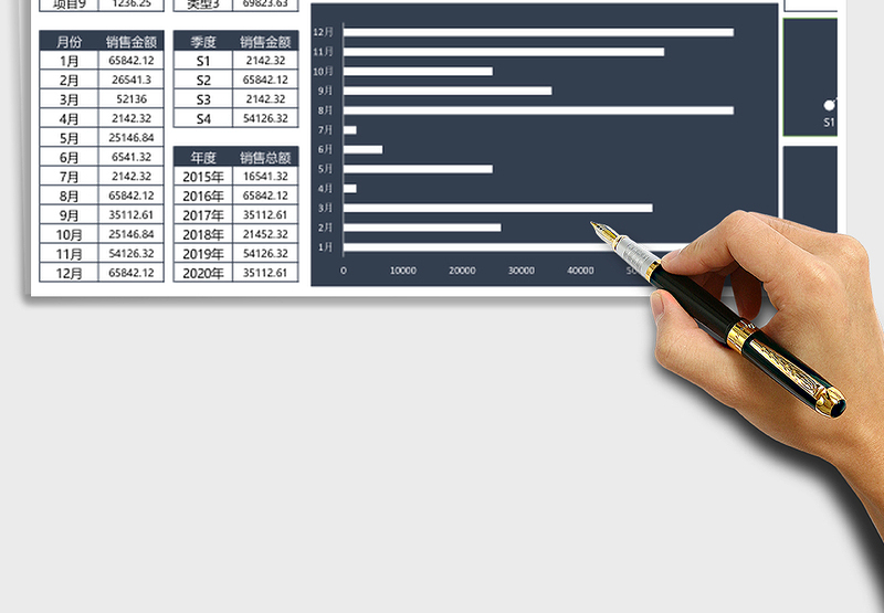 销售数据可视化图表下载