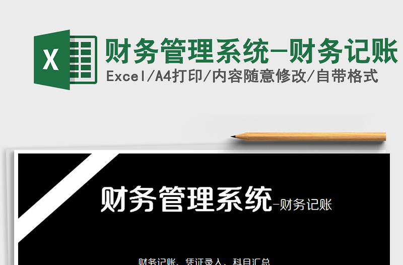 2025年财务管理系统-财务记账