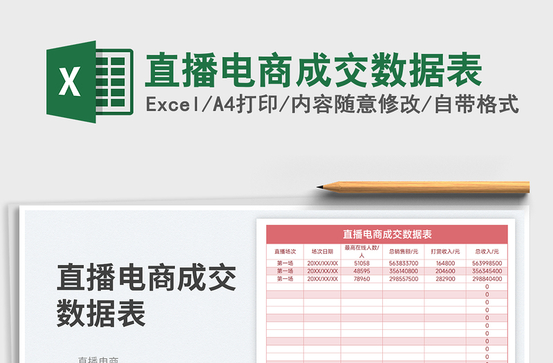 2025直播电商成交数据表