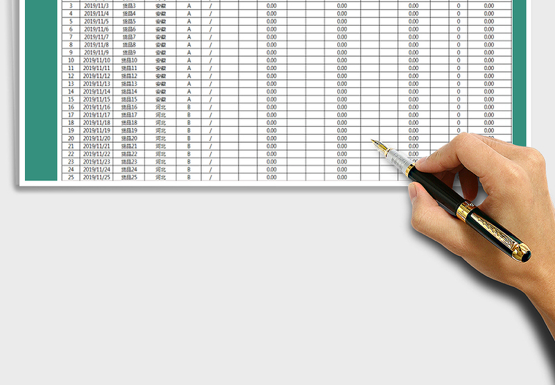 2025年库存管理明细表（自动）