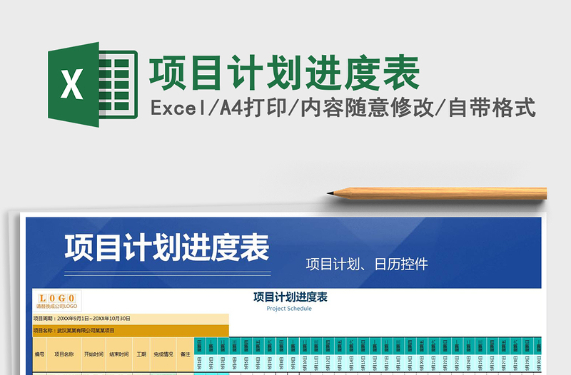 2025年项目计划进度表
