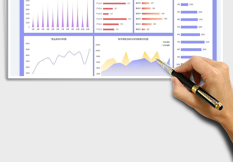 2025年度销售分析报表