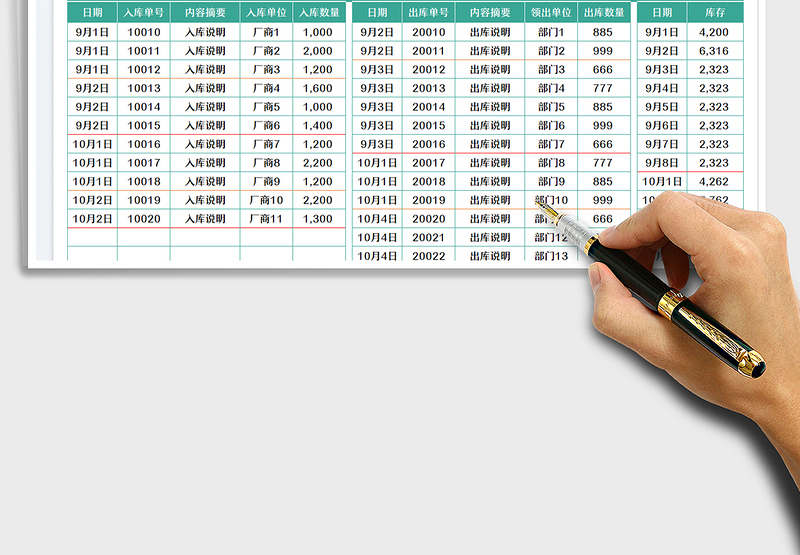 2025进销存管理表免费下载