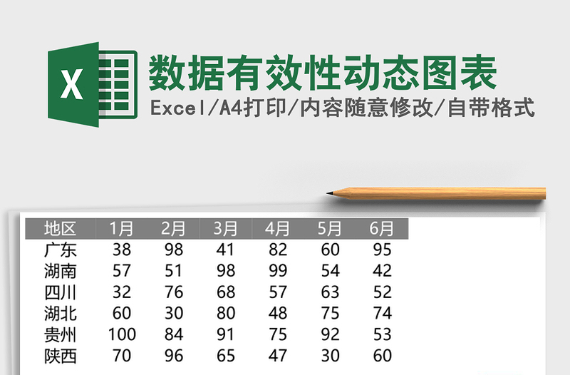 数据有效性动态图表