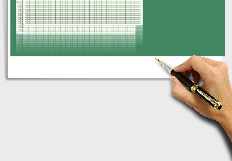 2025年【自动统计】考勤表免费下载