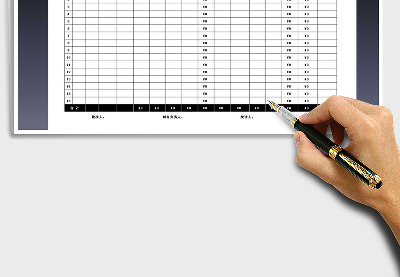 2025年工资明细表模板