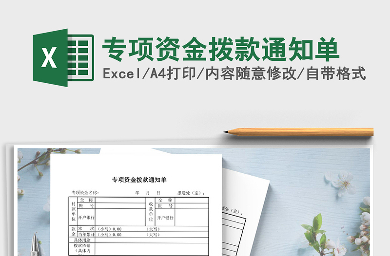 2025年专项资金拨款通知单