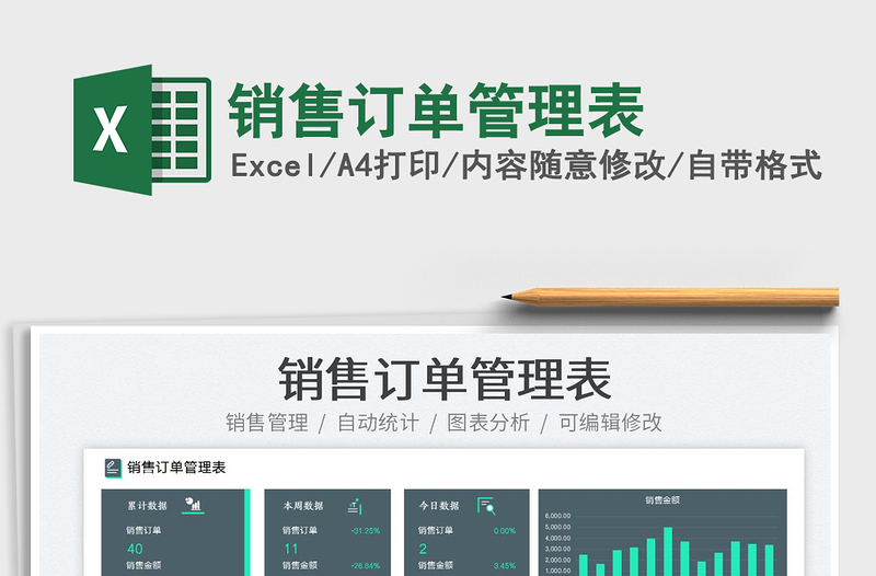 2025销售订单管理表免费下载