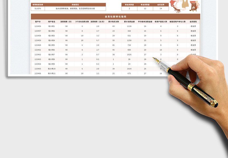 2025私域运营数据报表