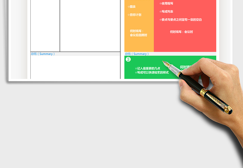2024年学习笔记法（附加会议笔记法)